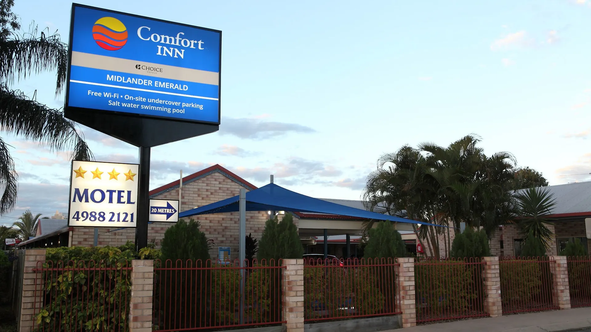 Midlander Motor Inn Emerald Hotel